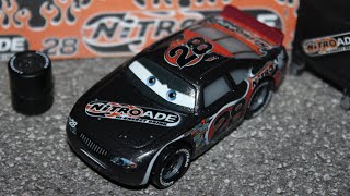 Mattel Disney Cars Alan Aiken Axler Nitroade #28 Piston Cup Racer (Thailand Variant)
