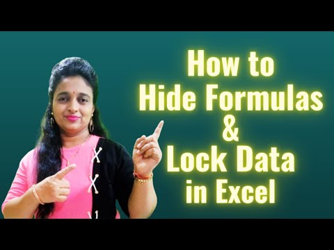 How to Hide Formulas in Excel? | Excel मधील Formulas कसे Hide करायचे? | How to Lock data in Excel?