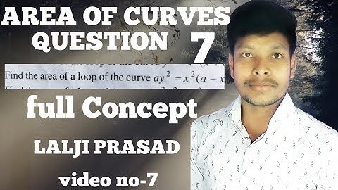 Find the area of a loop of the curve ay^2=x^2(a-x)