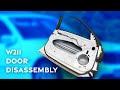 Mercedes-Benz W211 E-Class Door Stripdown (+ Retrofit Mirror Lamps)