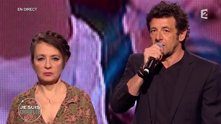 Catherine Ringer et Patrick Bruel "Les Loups" - #JeSuisCharlie
