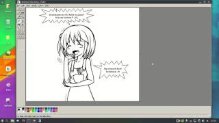 MSPaint 98 draw & wine1.9 testing on KDE Neon Linux 5.8.4 XD screenshot 4