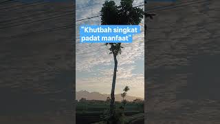 khutbah singkat dari syekh Abdul Qadir Al Jaelani bikin merinding.