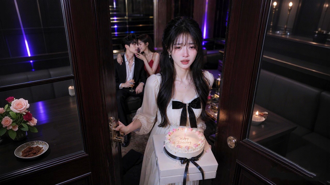 She send him birthday cake,hear he treat her as playing!She left—he regret all!