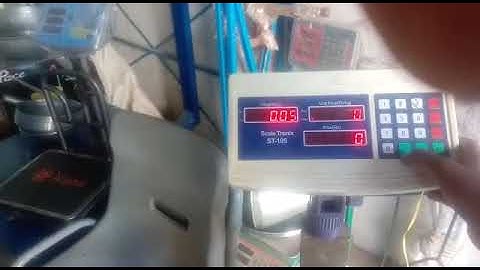 300 kg Weight Calibration in Sarahiki Language | Model ST 105 by Care International