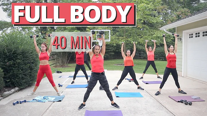 40 Minute Full Body Workout #22 | at HOME Dumbbell...