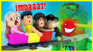 ROBLOX ÇILGIN HIZLI TREN   Cart Ride Simulator