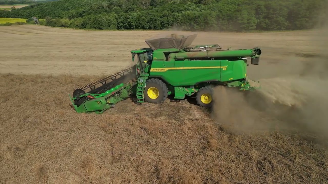 John Deere T6 800 harvest 2024
