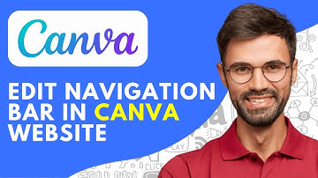 How to Edit Navigation Bar in Canva Website (2025) and Make It Stand Out