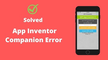 How To Solve App  Inventor Companion Connection Error and Update Emulator | Tips of App Inventor