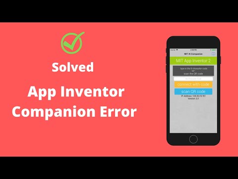 Comment résoudre l'erreur de connexion App Inventor Companion et mettre à jour l'émulateur |
