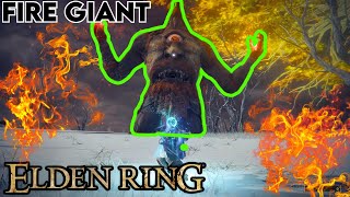 Fire Giant Easy Cheese in Elden Ring (NG or NG )