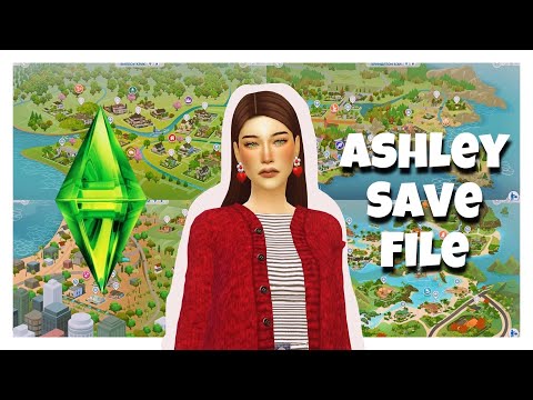 Видео: МОЕ СТАРТОВОЕ СОХРАНЕНИЕ || THE SIMS 4 ASHLEY SAVE FILE