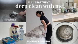 Massive Deep Clean Organize With Me Reset For 2024 Extreme Motivation Vlog