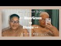 HOW I WENT FROM BLUE/GREEN TO BLONDE IN ONE DAY || Simplyraychill