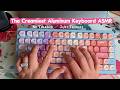 {Creamy Keyboard ASMR} ⌨️😌 INKY75 + Matcha Buttermilk Switches #keyboardasmr #asmr