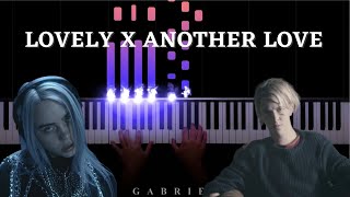 Lovely x Another Love (PIANO COVER) Resimi