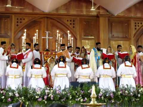 This video was taken on May 12th 2010 at Mar Elia Cathedral in Kottayam, Kerala India during the consecration of seven Rambans as Episcopos. This video shows...