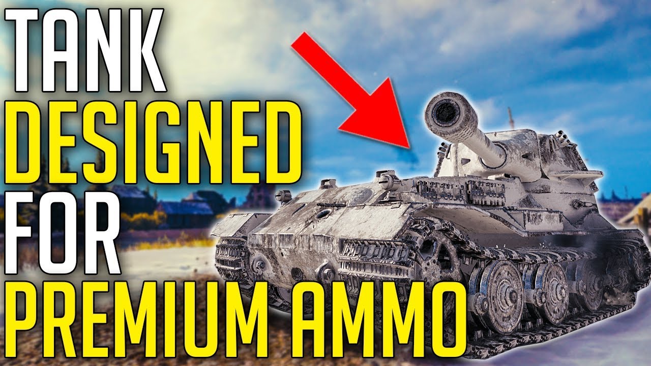 Is This Designed for Premium Ammo? World of Tanks VK 72.01K Gameplay