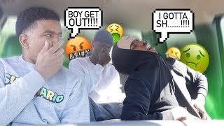 Fart Spray Prank On Brothers