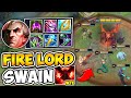 I DID 100K DAMAGE WITH UNKILLABLE TANK SWAIN! (BURN EVERYONE) - League of Legends