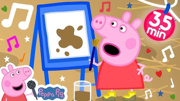 Peppa Pig Jumping in Muddy Puddles Song - Peppa Pig My First Album | Peppa Pig Songs | Baby Songs
