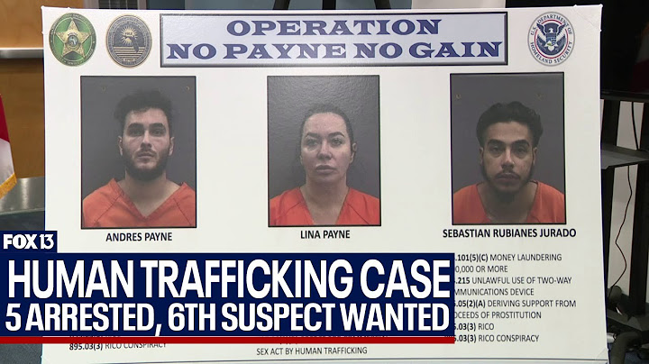 Sixth suspect wanted in human trafficking ring