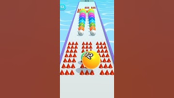 Ball run 2048 🤑🤑#shorts #AndroidGameplays #shortvideos #ballrun #new #level #monetize #androidgames