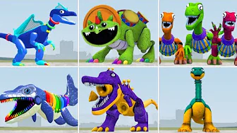 I Found DeadMatch Game New All Dino Toy Harposaurus Poppy Playtime 4 Family in Garry's Mod