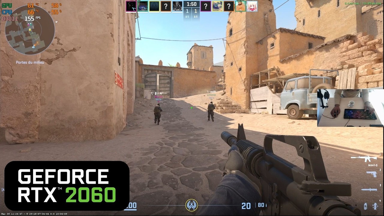 CS2 COMPETITIVE BEGINNER JOURNEY - RTX 2060 + i7 6700 - Handcam Performance [2026]