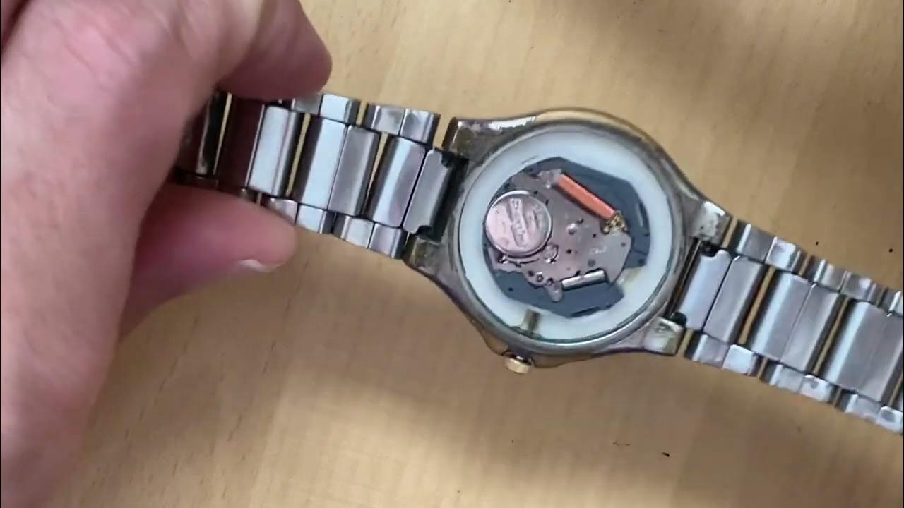 How to Remove Watch Stem and Crown for CITIZEN Watch Citizen 2500 YouTube