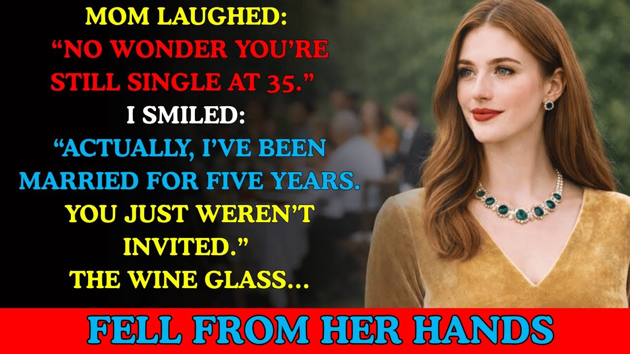 Mom Mocked Me for Being Single at 35, I Smiled and Said, “I’ve Been Married for Years”