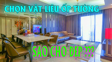Các loại vật liệu ốp tường tốt nhất hiện nay | Nội thất inHome