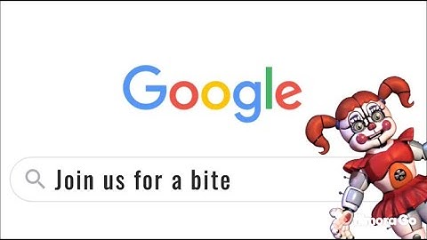 Join Us For a Bite but every word is a Google image