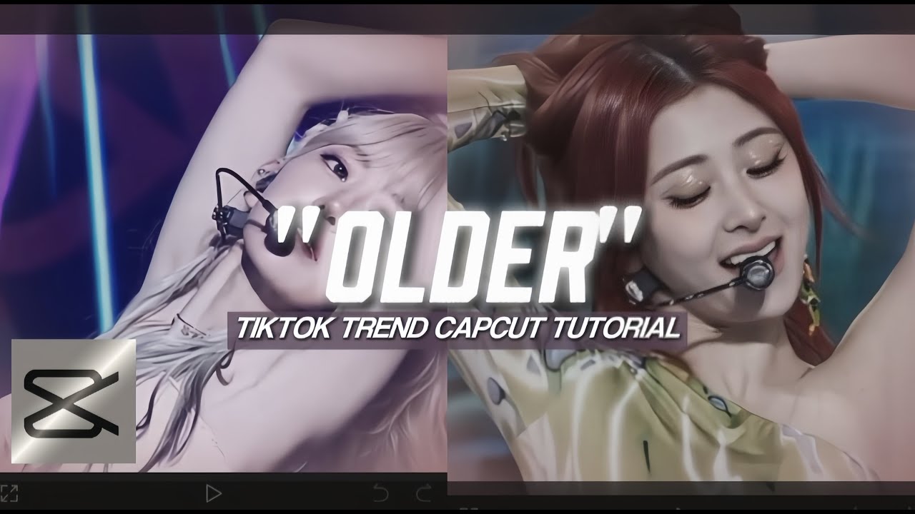 "OLDER" TIKTOK TREND CAPCUT EDIT TUTORIAL - YouTube