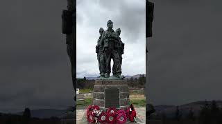 Commando Memorial and Nevis range Scotland
