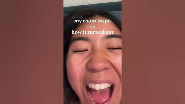 my room inspo vs how it turned out