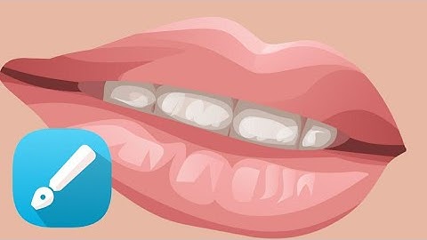 how to make realistic Vector lips in infinite design apk //gautam.arts//