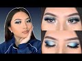 BLUE CUT CREASE TUTORIAL | MORPHE X JAMES CHARLES PALETTE | Jules