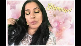 MAQUILLAJE ELEGANTE PARA VERANO EN AMARILLO