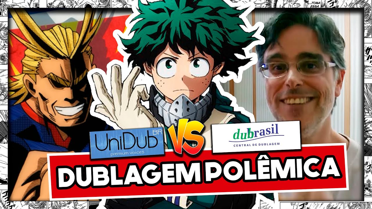 My Hero Academia está sendo dublado no Brasil, mas com elenco diferente do  filme