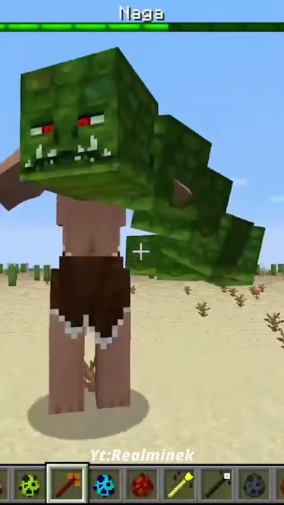 Hungry Cyclops VS Naga Minecraft