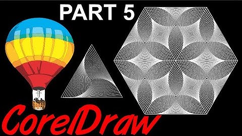 Corel Draw Tips & Tricks Rotate and Contour to make this Part 5