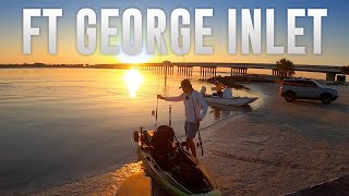 Jacksonville's MOST POPULAR FISHING SPOT!! Ft. George Inlet/Huguenot - SLAM!