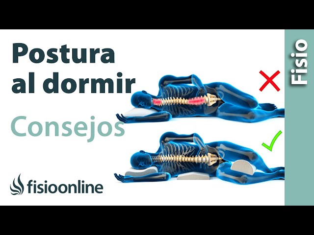 Posturas para dormir y descansar correctamente - Careplus