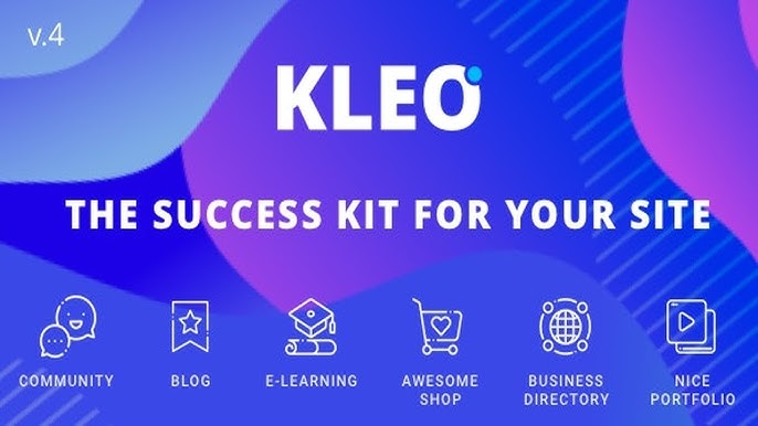 Free KLEO Pro WordPress Theme Download for Community & Multi-Purpose