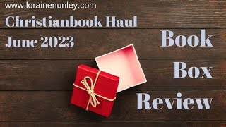 June 2023 Christianbook Haul Unboxing