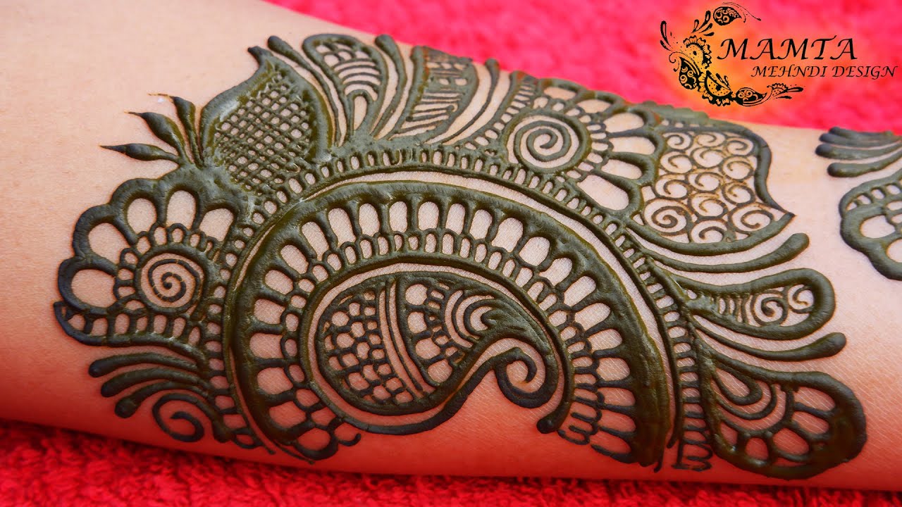 New Stylish Arabic Mehndi Design 2022 | Simple & Beautiful Arabic ...