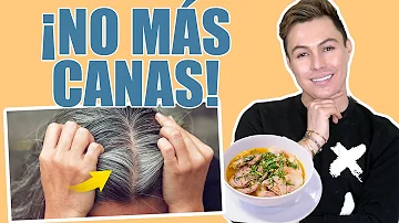 ¿Qué vitaminas tomar para detener las canas?