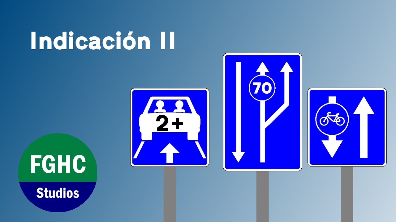 🇪🇸 - Señales de INDICACION II